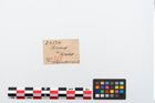 Etikett zu Bernsteinperlenkette (NHMW-PRAE-024534)